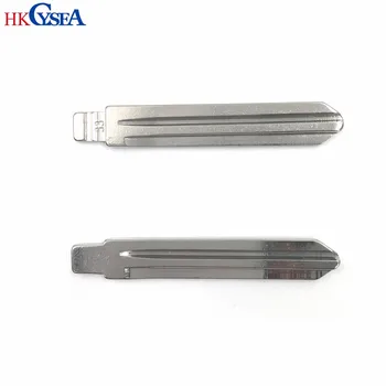 HKCYSEA 10 stk/masse Metal Tomme Uncut Flip KD Fjernbetjening nøgleblad HY15 Type #33 for Hyundai NF