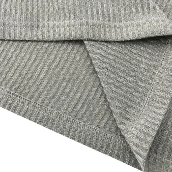 Smarte Blondekant Sweater Med Lange Ærmer Strikket Solid Gray O Neck Kvinde Trøjer Pullover Fall Vinter Tøj 2020