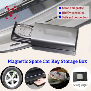 Bærbare Skjult Magnetisk Bil For Computer-Tasten Reservedele Lås Holder Max Magnet Udendørs Stash Til Hjemmekontoret Bil Lastbil Hemmelige Kasse