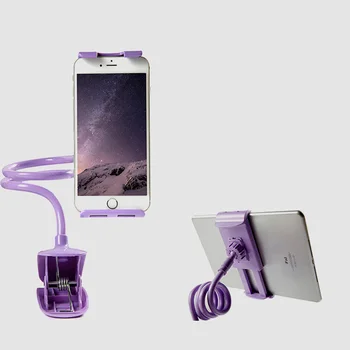 Vmonv Lazy Bed Mobiltelefon, Tablet-Holder Stand For iPad 4 til 10 Tommer Desktop Mobiltelefon holder til iPhone Huawei Xiaomi Samsung