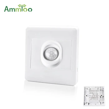 AmmToo Menneskelige Krop Induktion Skifte Modul Motion Sensor Automatisk tænd/sluk Lys Lamper Kontrol Skifte AC 85-265V