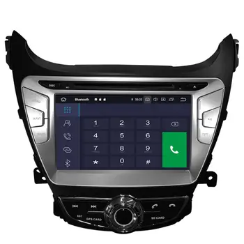 Android10.0 4G+64GB Bil GPS DVD-Afspiller Multimedie Radio For Hyundai Elantra/Avante/I35 2011-2013 GPS-Navigation, radio styreenhed