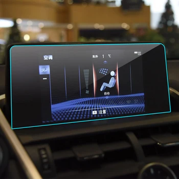 Hærdet Glas Film for Lexus NX200 NX300 NX300h 2017-2020 Bil Navigation Screen Touch Screen Protector Tilbehør