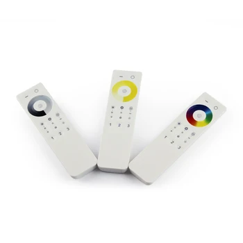 2,4 G 3 Zone Touch Fjernbetjening lysdæmper med led-Modtageren dæmpning/farvetemperatur/RGB/RGBW/RGB CCT LED strip controller DC12V-24V
