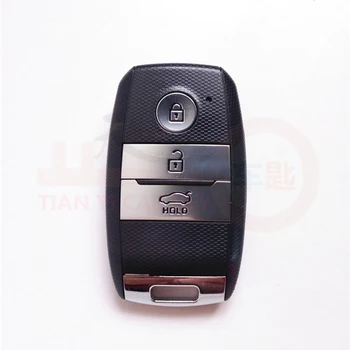 3 Knapper, Bil Fjernbetjening Nøgle med 433MHZ ID46 PCF7952 ID47 Chip nøglebladet for Kia K5 Rio Sorento Sportage Smart Key Nøglefri