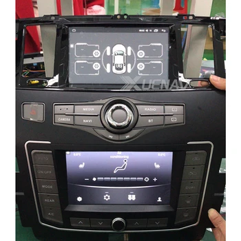 Bil stereo multimedie-afspiller autoradio Til Nissan Patrol Y62 Android Radio 2010-2020 Dual screen oprindelige bil stereo 360 kamera