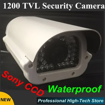 Gratis forsendelse Sony CCD 1200TVL Vandtæt CCTV Kamera udendørs 1/3