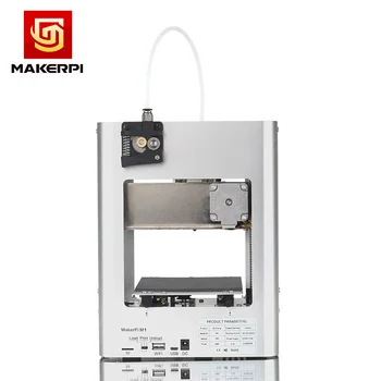 MakerPi Bærbare 3D-Printer FDM Uddannelse Desktop-på-En-knap Udskrivning til Brug i Hjemmet og Begyndere