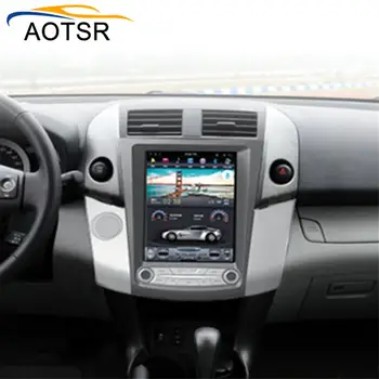 Tesla stil Bilen Multimedia-Afspiller Til Toyota RAV4 RAV 4 2003-2009 bil amdroid skærmen GPS navi-Video-Radio Audio stereo Head Unit