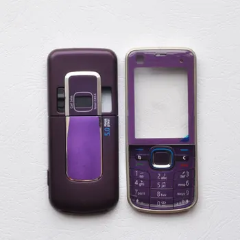 BINYEAE Fuld Boliger Til Nokia 6220 Med Nøgle Bord Display Glas+Midterste Ramme+bagcover 6220 Replacemnet Del