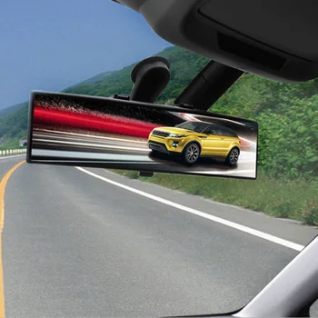 Universal Rearview Spejl Buet Overflade Rear View Mirror, der Passer til Alle Bil SUV, CRV Varevogne og Lastbiler Reducere Blind Spot Effektivt