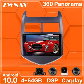 360 Kameraer Android-systemet Car Multimedia Afspiller Til Chevrolet Aveo 2011-GPS Navi Radio stereo IPS Touch skærm head unit