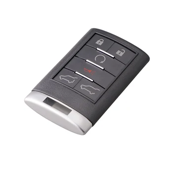 QWMEND 6Buttons For Cadillac OUC6000066 315MHZ Fjernstyret Bil-tasten For Cadillac Escalade 2007 2008 2009 2010 2011 2012 2013
