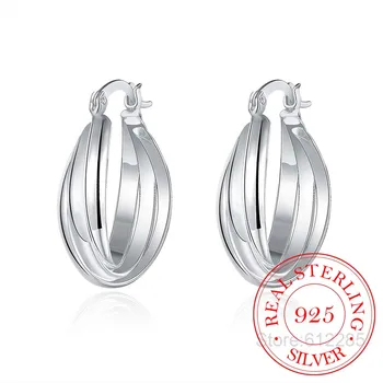 Engros 925 Sterling Sølv Øreringe,bryllupsfest, Smykker, Tilbehør,Mode koreanske Vintage Søde Øreringe til Kvinder 2020
