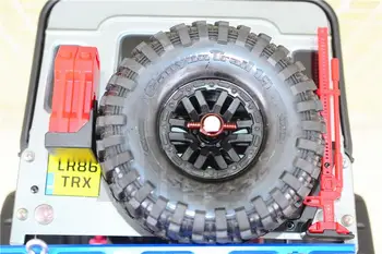 TRAXXAS TRX-4 Defender AXIAL SCX10 II Aluminium Dæk Reservehjul Låsning Af møtrikker til 1/10 RC Crawler Bil Tilbehør