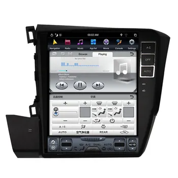 GPS-Navigation Til Honda Civic 2012-Mms-Styreenhed DVD-Afspiller Tesla Stil Radio Multimedie Bil Stereo Carplay 6 Core