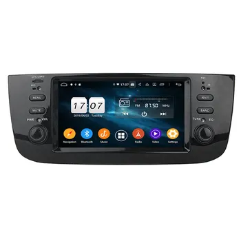 Carplay For Fiat Linea For Fiat Punto Evo 2009-2016 Android 10.0 Auto Radio 4GB Bil DVD Multimedia-Afspiller, GPS-Navigation, Stereo