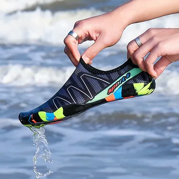 TaoBo Mænd Kvinder Aqua Sko Sneakers Åndbart Outdoor Swimming Barfodet Opstrøms Sko Sokker Tenis Masculino Vade Vand Sko