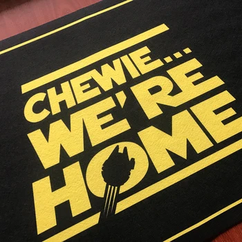 Chewie Vi Hjem Sjove Brugerdefinerede Dørmåtte Velkommen Tæppe på Gulvet, Køkken, Tæppe Soveværelse-Gulvtæppe Fod Mat I Gangen