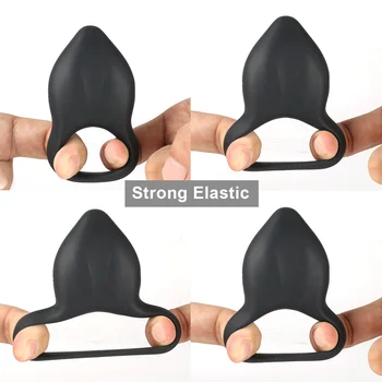 Mandlige Vibrere CockRing-Penis Vibrator Klitoris Stimulator for Kvinder Forsinke Ejakulation Sex legetøj Til Par Voksne Produkt Sex Shop