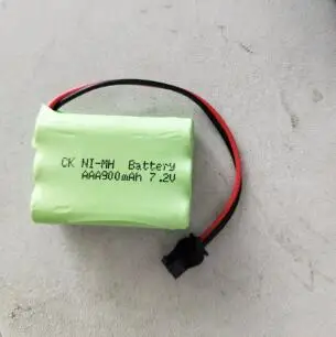 Gratis skibet 7,2 V AAA Ni-MH-900mAh Batteri Genopladeligt batteri batterier nimh batteri til toy medicinsk udstyr