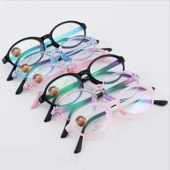 Børns briller Briller Letvægts Brille Ramme Optisk Kids Eye Briller Ramme For Baby Drenge Piger Silikone næse pleje