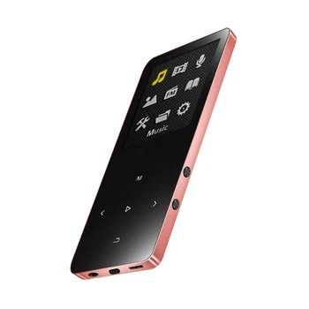 Ny Version X2 Bluetooth MP3-Afspiller med touch-skærm og indbygget 4G 8G 16G HiFi Bærbare walkman med Radio /FM/ Optag