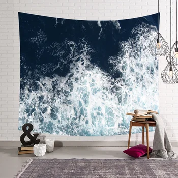 200x150cm Havet Natur-Tapetet 3D Printet Væg Hænger Tapetet Strand Håndklæder Mandala Gobelin yogamåtte Tæppe dug