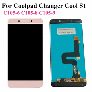 Testet Arbejder For LETV LeEco cool For Coolpad S1 LCD-Cool Changer S1 C105 LCD-Skærm Touch screen Digitizer Assembly