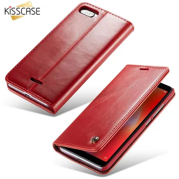 KISSCASE Retro PU Læder taske Til Samsung S10 S8 S9 Dække Card Slot Reol Til Samsung Note 8 Note 9 S10 S8 Plus Plus Capa