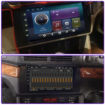 OKNAVI 4G WIFI Android 9.0 Bil Video Afspiller Til BMW X5 E39 E53 1999-2006 GPS Carplay Stereo 2 din Radio Navigation DSP TPMS 9