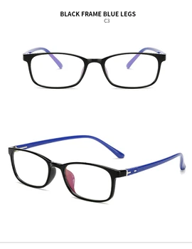 TR90 Titanium Briller Ramme Mænd Rektangel Øje Glas Klar linse Briller 2019 koreanske Optiske Billeder Brillerne DesolDelos