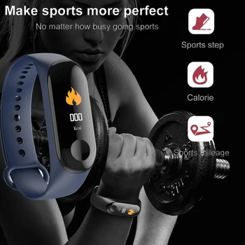 Ny Vandtæt Smartwatch Smart Ur Bluetooth Armbånd, puls, Blodtryk Test Fitness Tracker Sport Ur IPS-Skærm