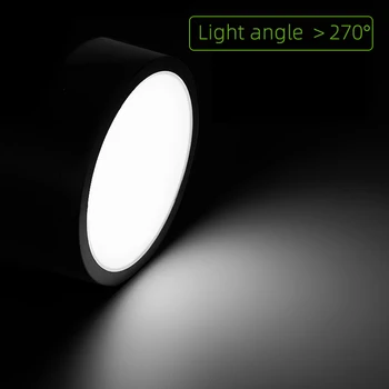 Led Downlight 220V LED Spot Lys, Overflade Monteret Loft, 5W 10W 15W Ned Lys Armatur Ultra Tynd Indendørs Belysning Til Køkken