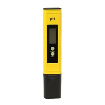 Digital pH-Meter Pen Vand, Vin Kalibrering Høj Nøjagtighed Aquarium Pool-Tester for Husholdning, Dyr, Fisk
