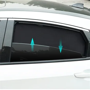 Magnetisk Bil solsejl 4STK Foran Bageste siderude Parasoller Til Toyota Camry 2018 Vindue Gardin Visir For Camry 2018 2019