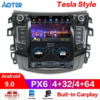 Px6 Android 9.0 4+64G Bil DVD-Afspiller GPS-Navigation Til NISSAN NP300 Navara-2019 mms-radio optager styreenhed stereo