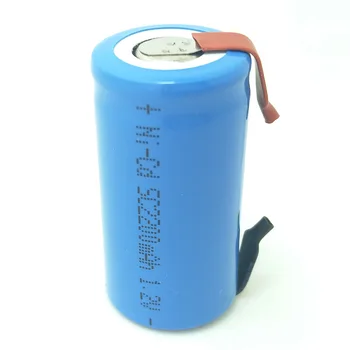 2200mAh 1,2 V til El-Boremaskine SC Genopladeligt Batteri, SUBC Batteria NI-CD ' en Skruetrækker Celle med Fane 15 Stykker i prisen